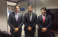 Tavares e Rodrigo Hagge buscam melhorias para itapetinga em brasília