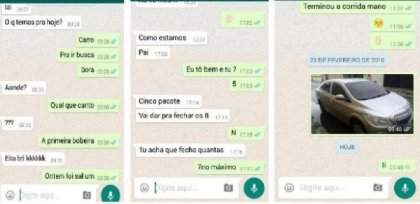 Presos no Sul usavam WhatsApp para leiloar carros roubados para todo o País