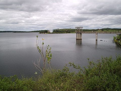 A barragem de Anagé está quase cheia