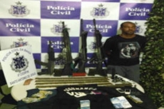 Assalto a bancos: Líder de quadrilha que agiu em Condeúba e outras cidades é preso com arsenal