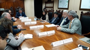 O encontro com o ministro Tarcísio de Freitas foi articulado pelos prefeitos Herzem Gusmão e ACM Neto e o deputado federal Elmar Nascimento