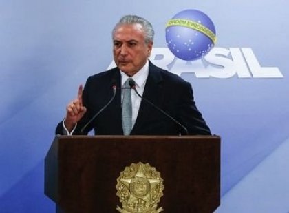 Para Janot, Michel Temer deu anuência a pagamento de propina a Eduardo Cunha